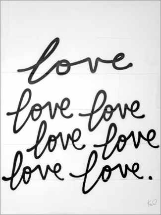 Poster Love, love, love