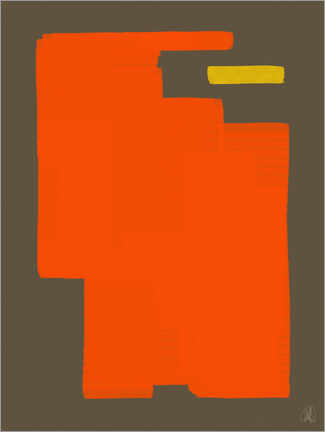 Poster Orange Dude
