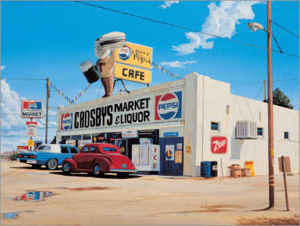 Print  At Crosby&#039;s - Georg Huber