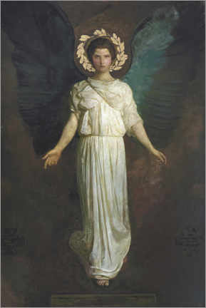 Tableau  A Winged Figure, c. 1904 - Abbott Handerson Thayer