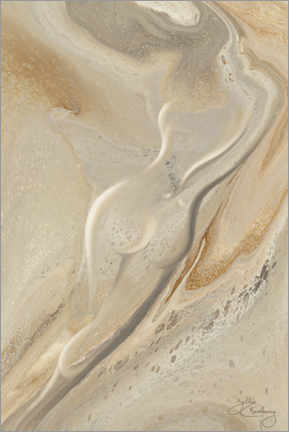 Wall print  Dreamweaver, female nude - Isabella Karolewicz