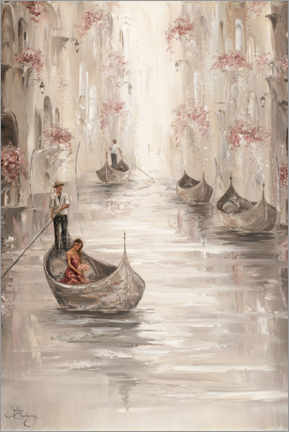 Wall print  Soul Ventures, Venice Canal - Isabella Karolewicz