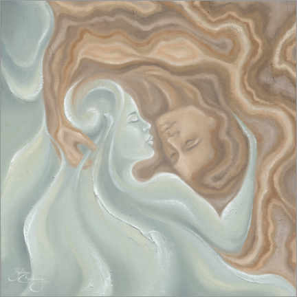 Wall print  Unity, Earth and Water - Isabella Karolewicz