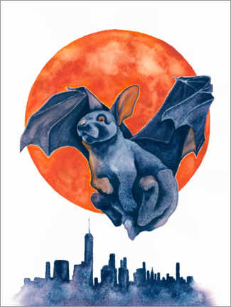 Plakat Blood Moon Rabbit