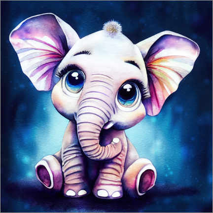 Poster Baby Elephant
