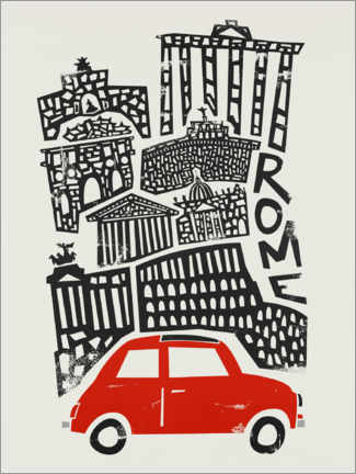 Wall print  Rome - Fox &amp; Velvet