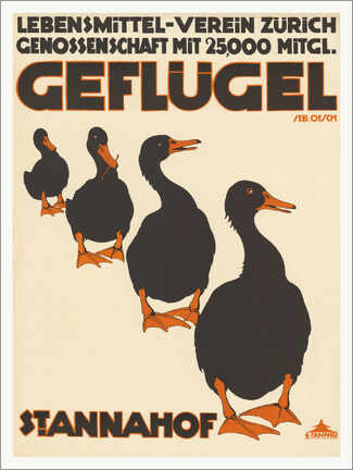 Póster  Poultry - St. Annahof (German) - Sebastian Oesch