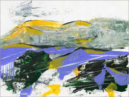 Wandbild  Stiller Berg IV - Melissa Wang