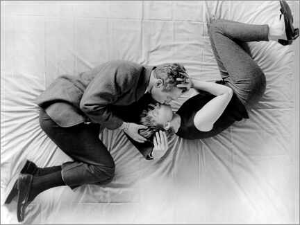 Poster Paul Newman und Joanne Woodward in "Eine neue Art von Liebe", 1963