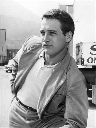 Poster Schauspieler Paul Newman, ca.1950