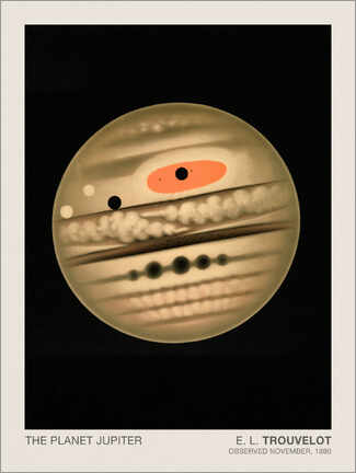 Poster Der Planet Jupiter
