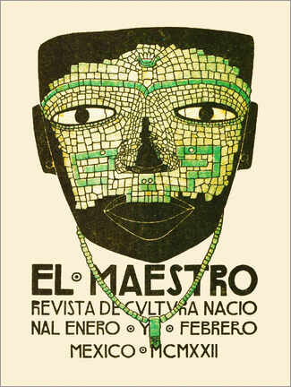 Plakat El Maestro Magazine Cover IV