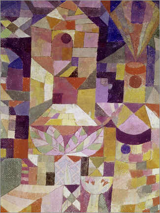 Poster Castle in a Garden, 1919