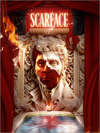 Wandbild  Scarface - The Usher designs