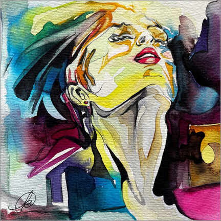 Obraz  Watercolour Portrait II - Keti Teichner