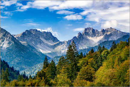 Póster  Allgäu Mountains - Andreas Kossmann