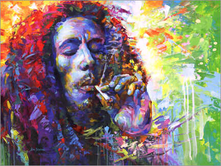 Tableau  Bob Marley II - Leon Devenice