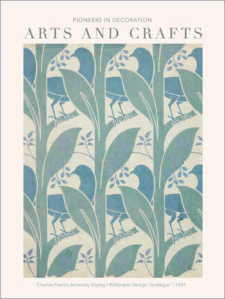 Alubild  Arts and Crafts - Grategus I - Charles Francis Annesley Voysey