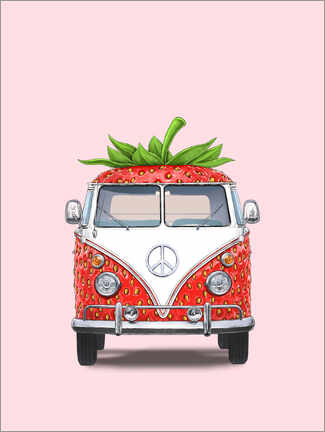 PVC print  Strawberry Van - Nikita Korenkov