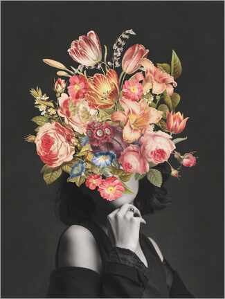 Aluminium print   - Frida Floral Studio