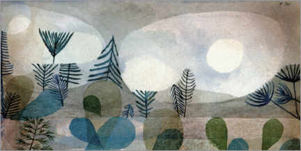 Stampa su PVC  Paesaggio oceanico. 1929 - Paul Klee