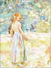 Tableau  Faneuse - Berthe Morisot