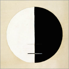 Aluminium print  No. 3a. Buddha&#039;s Standpoint in Earthly Life - Hilma af Klint