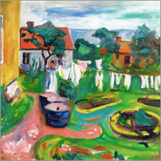 Poster Garten in Åsgårdstrand