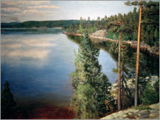 Poster  Landscape in Ruovesi - Akseli Gallen-Kallela