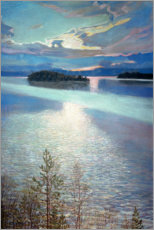 Veggbilde  Lake view - Akseli Gallen-Kallela