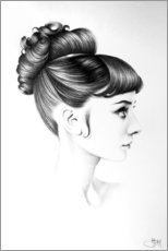 Poster Audrey Hepburn No. 4