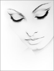 Poster Sophia Loren, ritratto minimalista