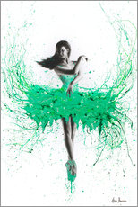 Poster Südliche Jade Ballerina