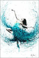 Poster Teal Dancer