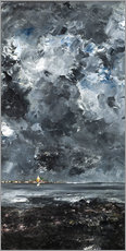Poster  La Ville - August Johan Strindberg