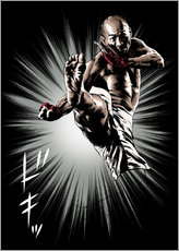 Acrylglasbild  Karate-Stil - Paola Morpheus