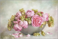 Wandbild  last roses - Lizzy Pe