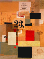 Poster  Mz 601 - Kurt Schwitters