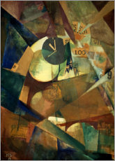 Wall print The big ego picture - Kurt Schwitters