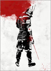 Póster  Guerrero samurai - Nikita Abakumov
