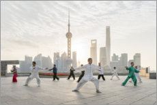 Poster  Tai-chi-chuan à Shanghai - Jan Christopher Becke