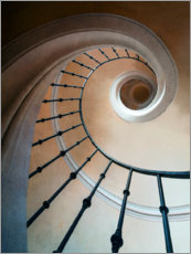 Taulu  Pretty brown spiral staircase - Jaroslaw Blaminsky