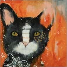 Wandbild  Kater Cleo - Micki Wilde