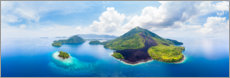 Wandbild  Banda Islands im Molukken-Archipel - Fabio Lamanna