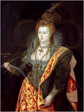 Wall print Elizabeth I of England - George Peter Alexander Healy