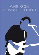 Poster John Mayer, Waiting on the world to change