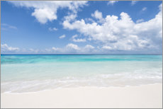 Poster Paradise beach su Bora Bora