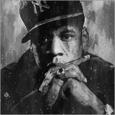 Wandbild  Jay-Z - Michael Tarassow