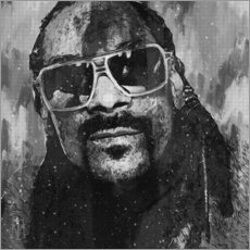 Plakat Snoop Dogg - Michael Tarassow