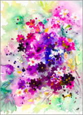 Tableau  Printemps floral - Zaira Dzhaubaeva